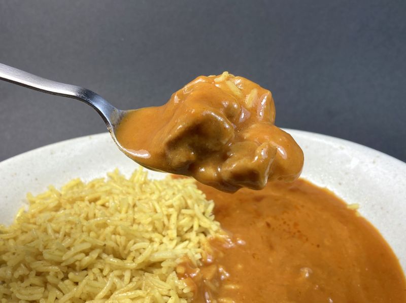 バターチキンカレー✖ビリヤニの具材