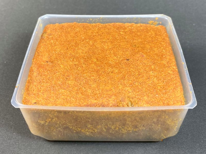 ひきわり豆のトマトカレーの中身