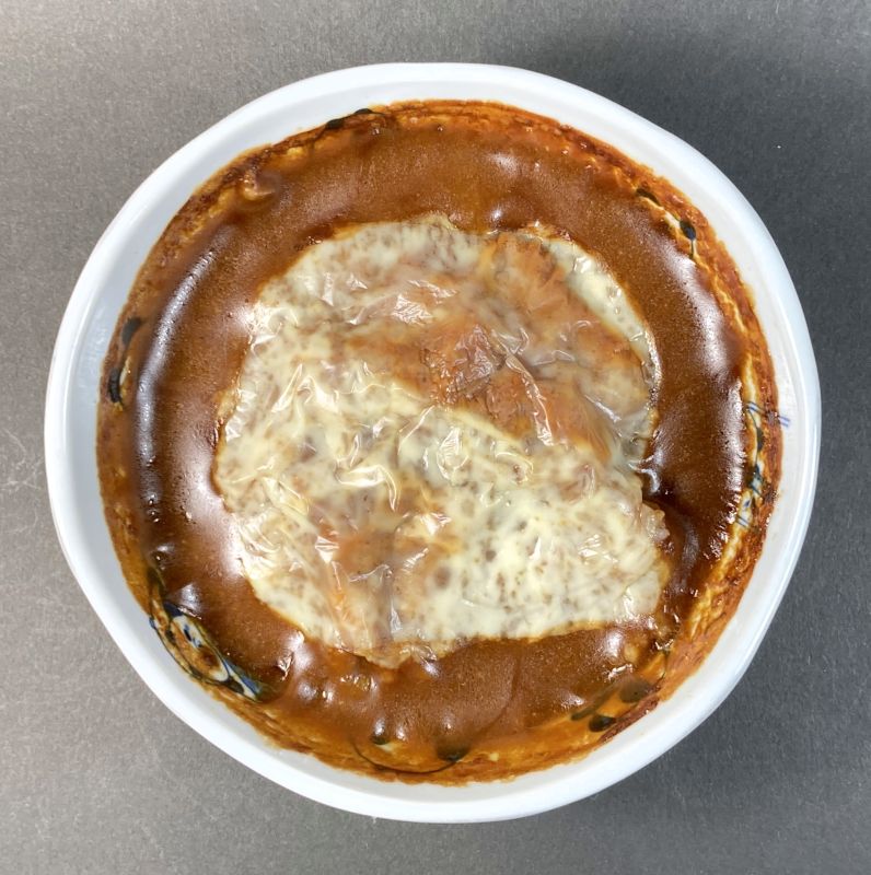 焼きカレードリアの完成