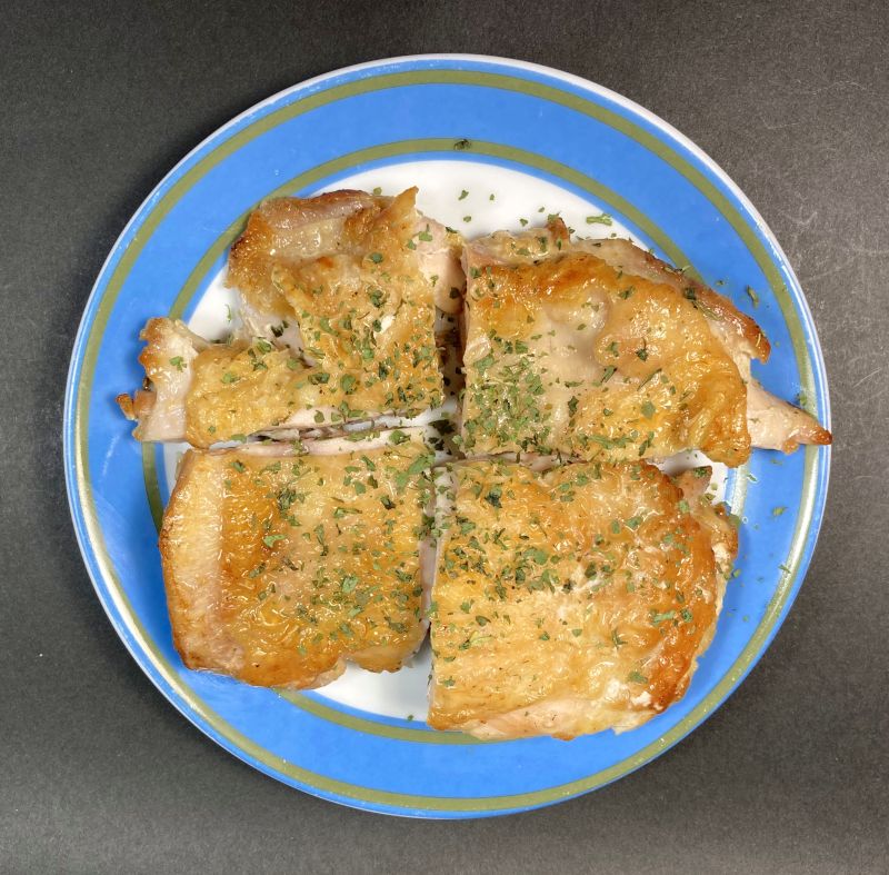 カレー塩でチキンを作る