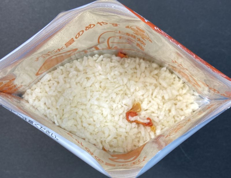 アルファ米・具材紹介