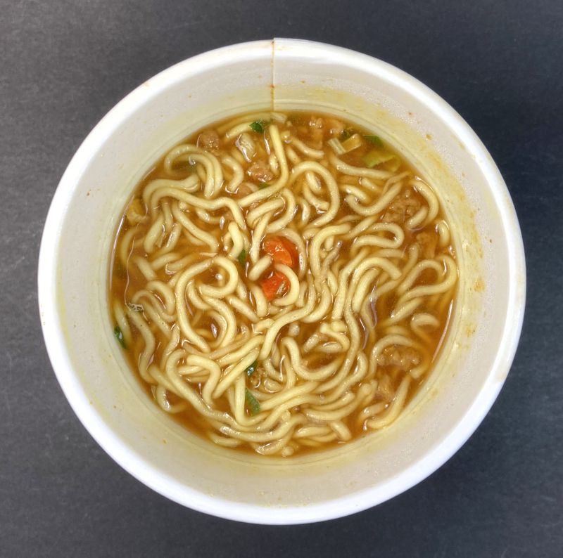 カレーラーメン マイルド完成