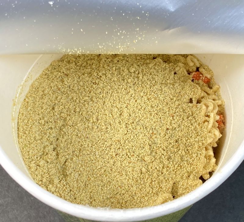 グリーンカレーラーメンのパウダー