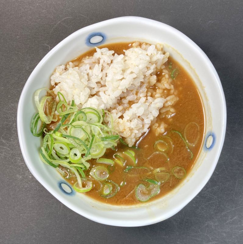 VEGAN CURRY RAMENの余ったスープでカレーライスしました。