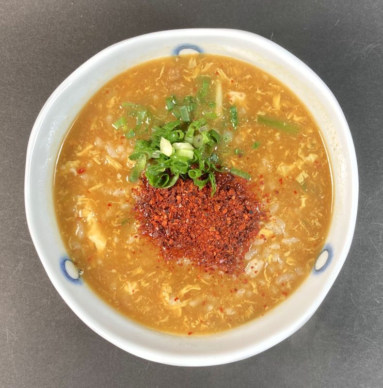 株式会社桝元 宮崎発 生 カレー×辛麺の余ったスープでリゾットをする