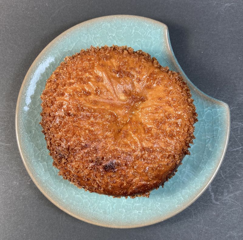 松坂牛 カレーパンをトーストする