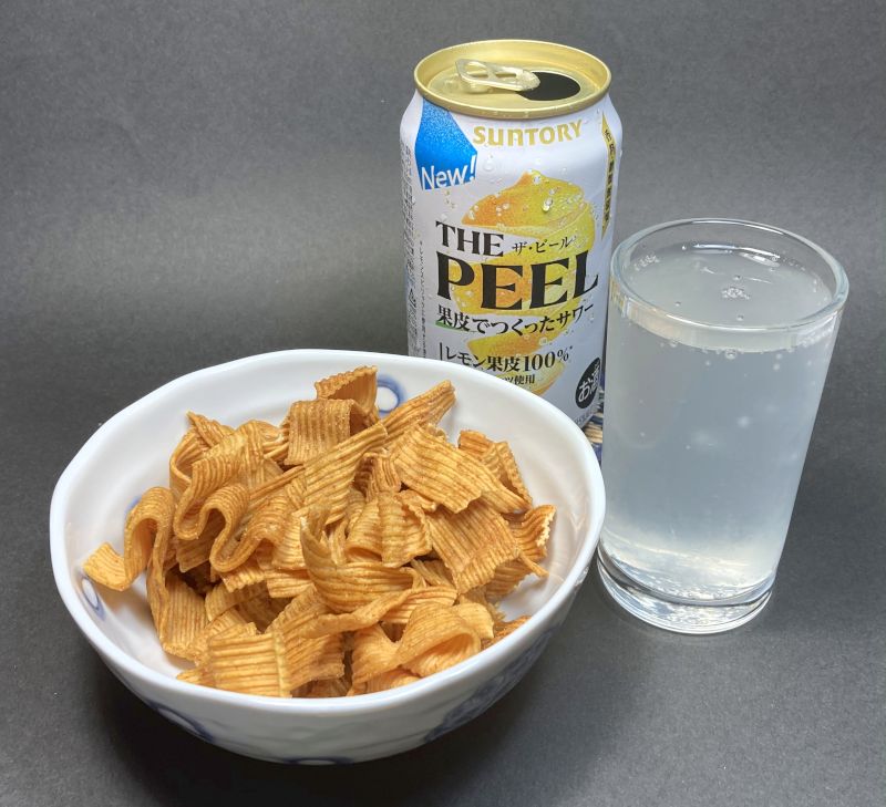 THE PEEL レモンサワーとベビースター