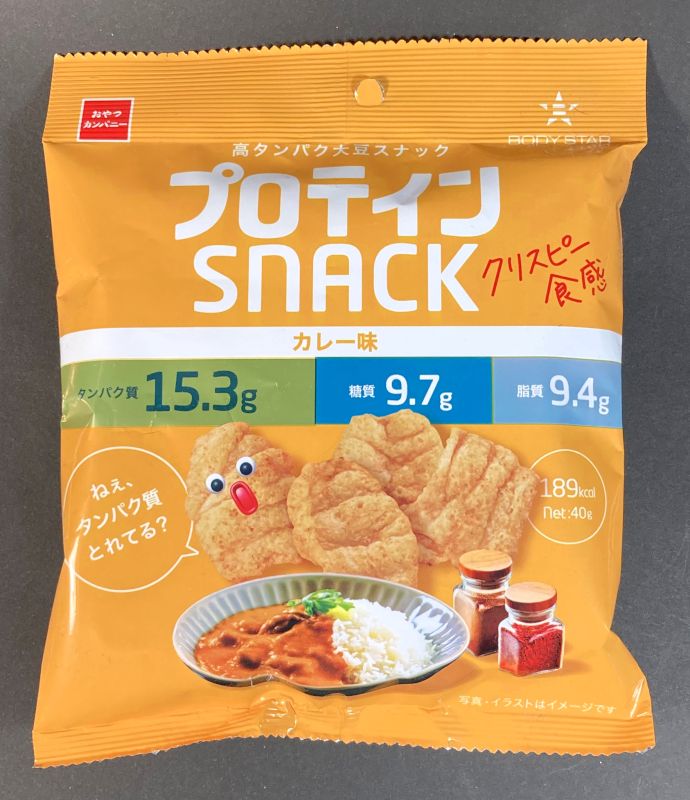 株式会社おやつカンパニー プロテイン SNACK カレー味