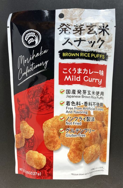 ピュアフォレストフーズ株式会社 発芽玄米スナック こくうまカレー味