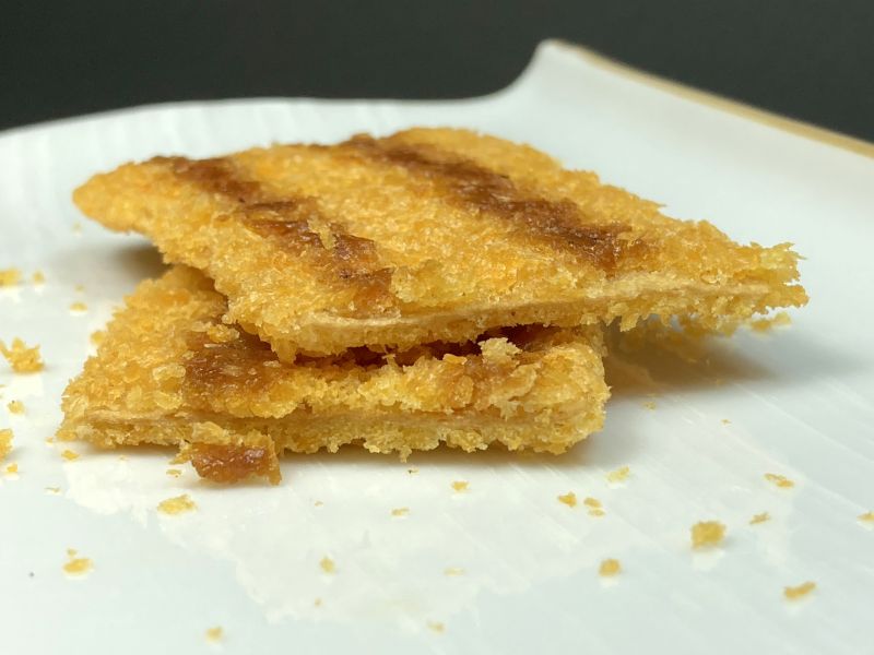 株式会社すぐる Premium カレーカツを半分にカットしてみました