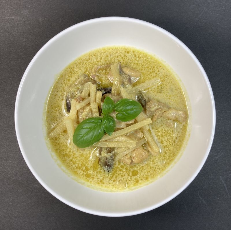 グリーンカレー出来上がり