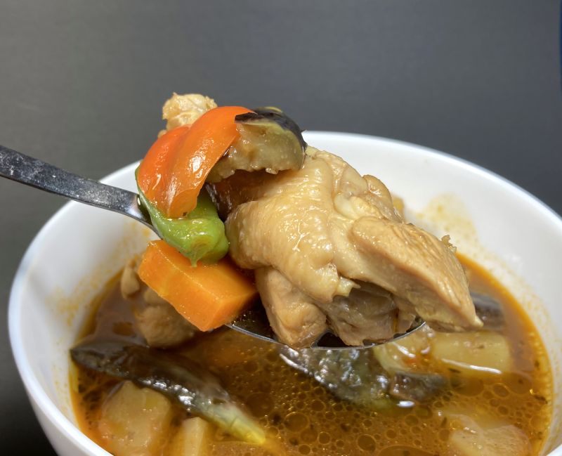 ベル食品株式会社 北海道スープカレーの使った具材の紹介