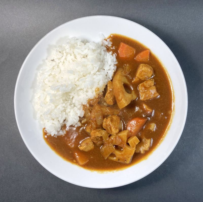 コスモ食品株式会社 カレー・ルー 中辛の画像