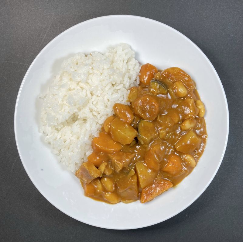 米粉のカレー・ルー完成
