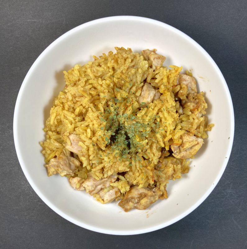 dfe ビリヤニの素でビリヤニの完成