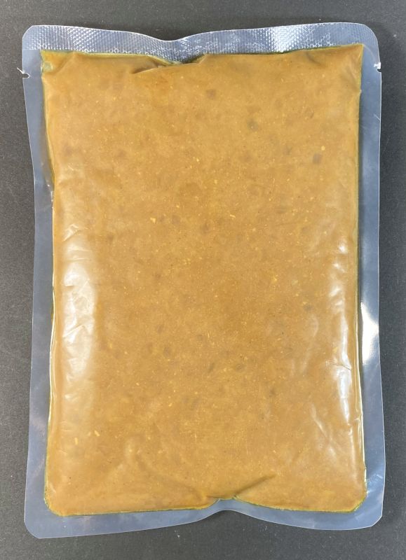 株式会社ハートンインターナショナル にしき食品 名も無きカレー 500gのパッケージ表側