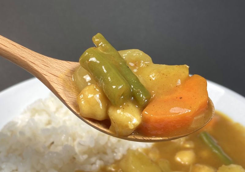 オーガニックカレールゥ 中辛の具材紹介