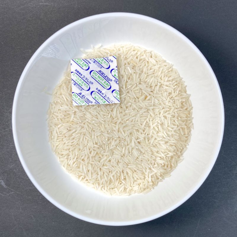 株式会社キャメル珈琲 Biryani_Chicken_Dumのバスマティライスと乾燥剤