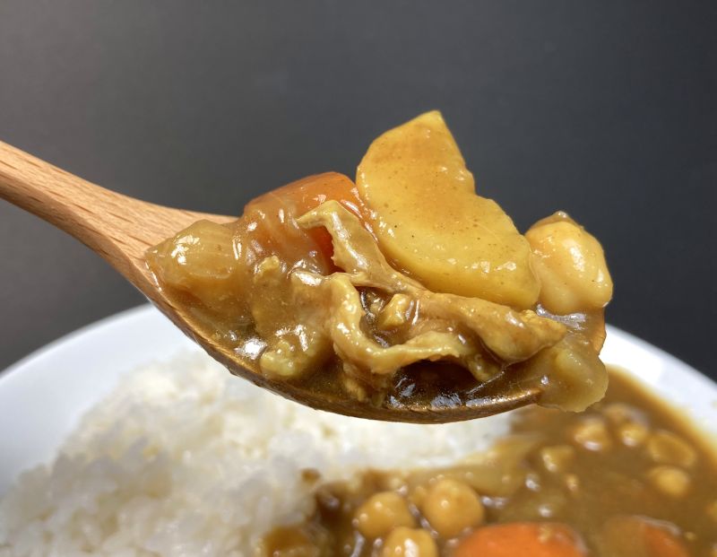 酵母エキス不使用 有機栽培玄米使用 自然の味 そのまんま カレールゥ 甘口で使った具材紹介