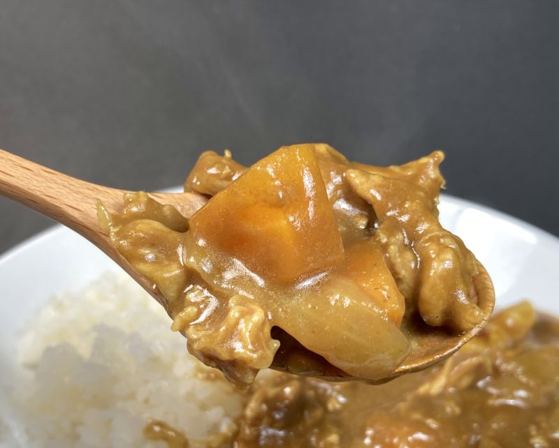 酵母エキス不使用 有機栽培玄米使用 自然の味 そのまんま カレールゥ 中辛で使った具材紹介