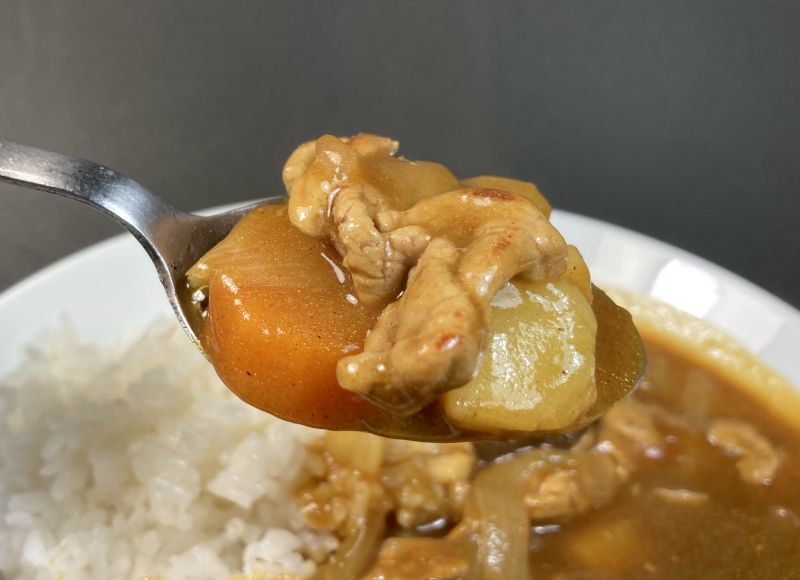 株式会社 三田屋総本家 カレールウ 中辛の具材紹介