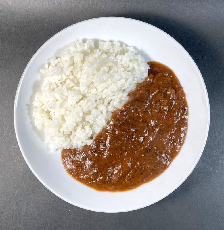 牛ほぐし肉カレー