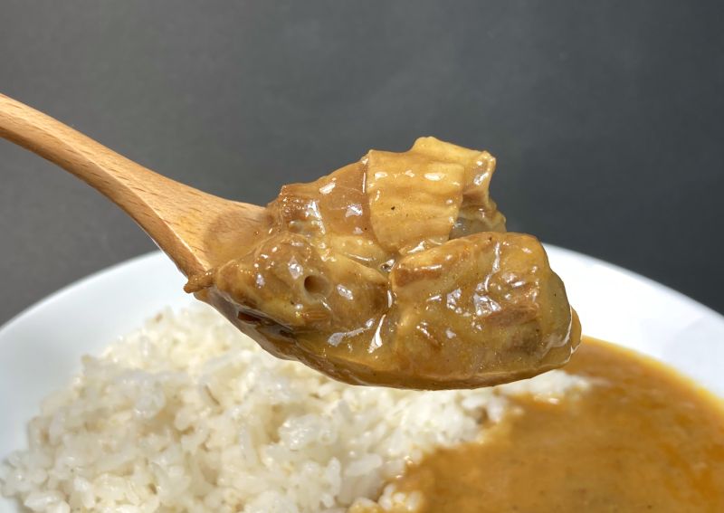 五島のやさしい 鯛だしカレー 豚なんこつの具材紹介