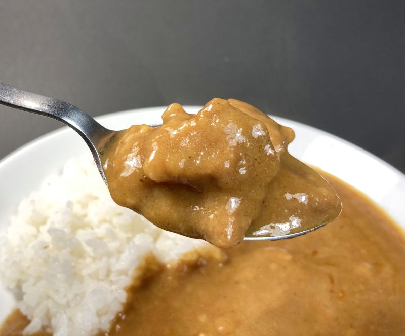 ハウスギャバン株式会社 ビーフカレー レストラン用 200g甘口の具材紹介