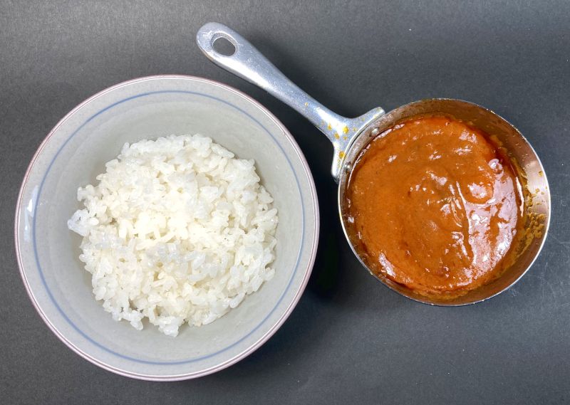 ご飯とカレー