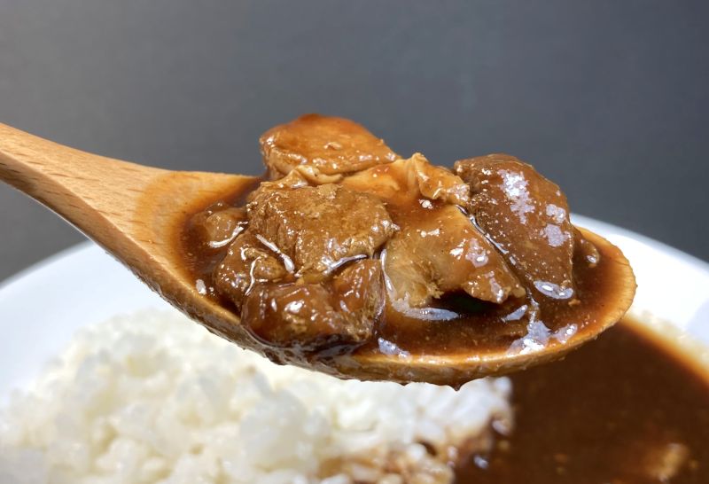 カシミールスパイスカレー 辛口の具材紹介