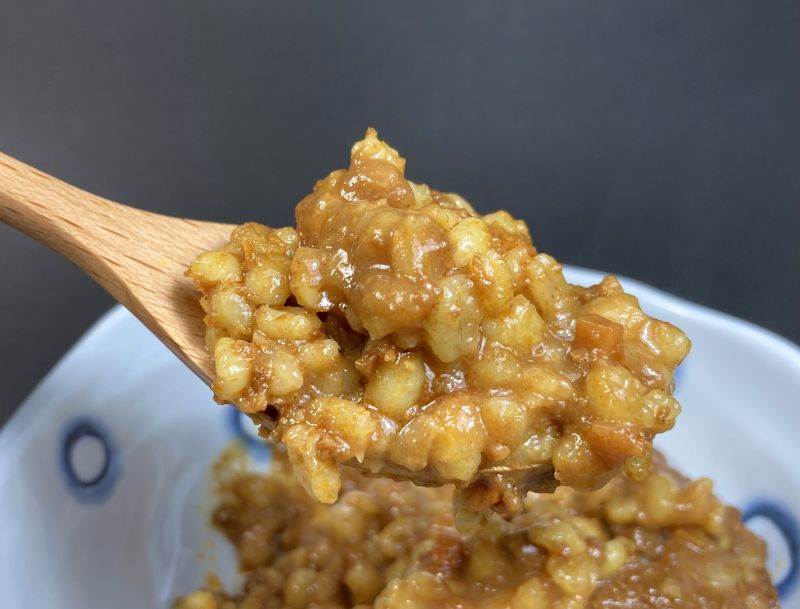 もち麦カレーの具材紹介