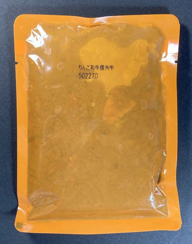 レトルトパウチ表側