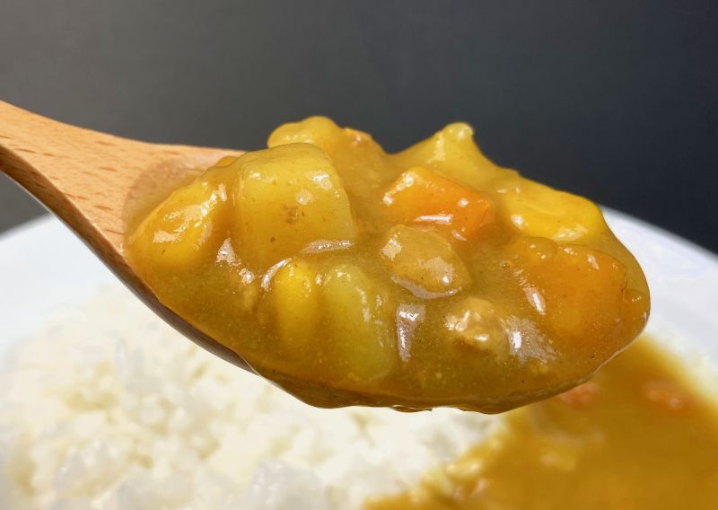たまごっちカレー ポーク＆野菜 甘口の具材紹介