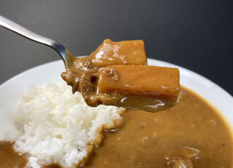 甘口国技館カレーの具材紹介