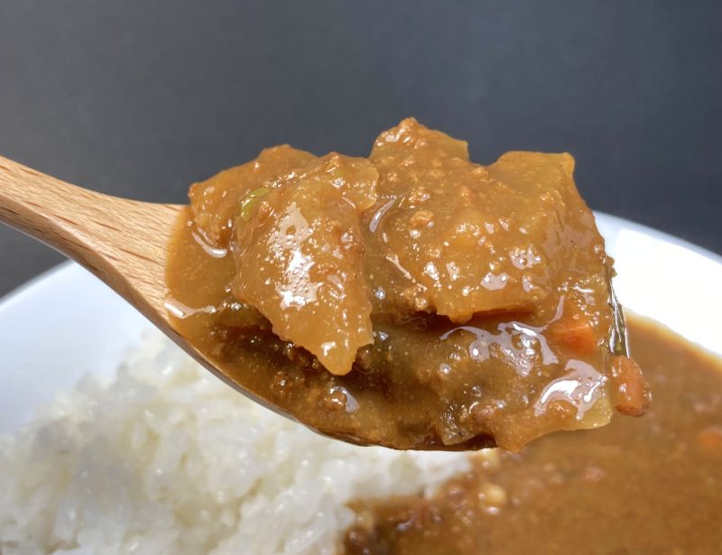 波乗りパパイヤカレーの具材紹介
