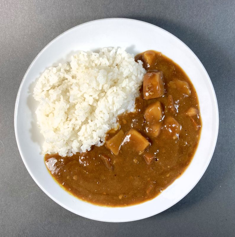 焦がしにんにくカレー