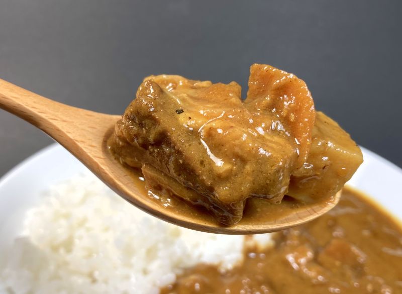 The ボンカレー 贅沢な一皿 しあわせの余韻の具材紹介