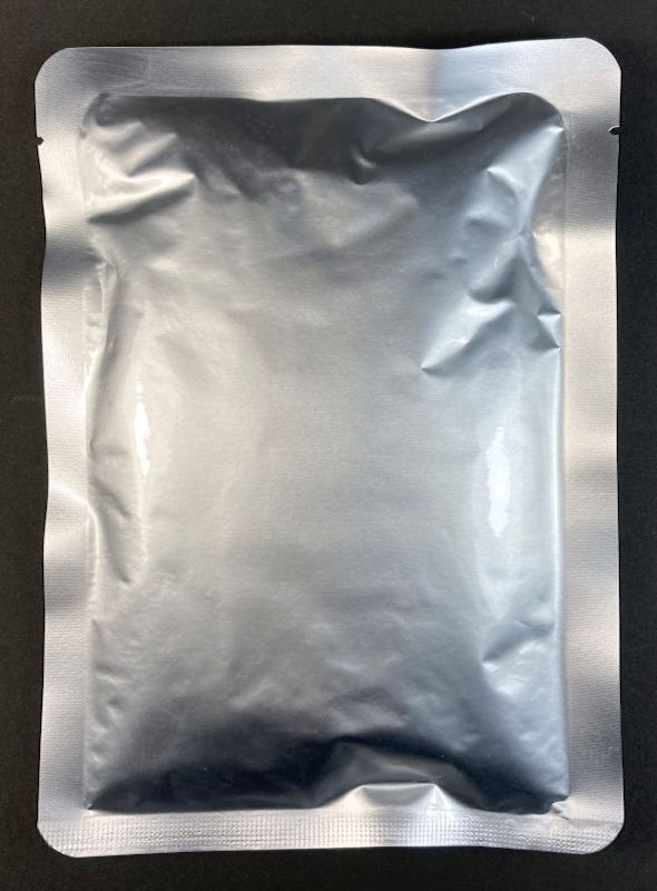 (有)高島食品 海祭り 大漁カレー 中辛のパウチ表側