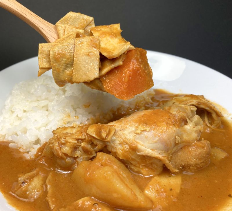 豆腐干食堂 スープカレーの具材紹介